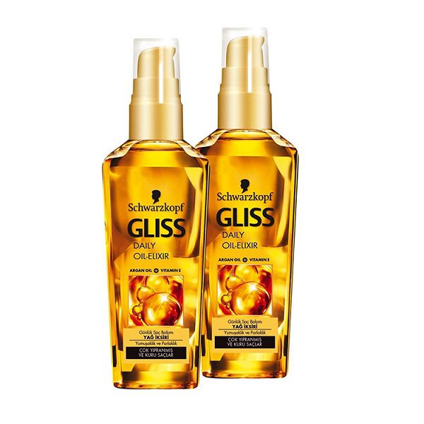 schwarzkopf gliss hair repair daily oil elixir argan oil